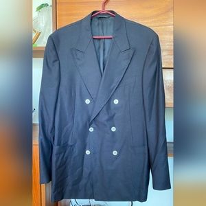 Harry Rosen Canali Mens Double Breasted Blazer US-46R